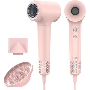 Hoge Kwaliteit Föhn met Negatieve Ionen, Borstelloze Motor en Stille Werking voor Thuis en Reizen