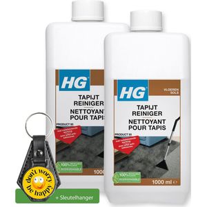 HG Tapijt reiniger- 2 stuks - inclusief sleutelhanger