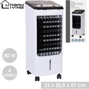 Urban Living - Aircooler 4 liter - luchtkoeler / luchtbevochtiger