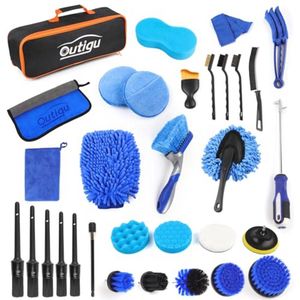 31-Delige Autoreinigingsset voor Effectieve Autodetaillering en Onderhoud