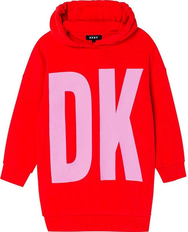 Dkny - D32801-991 - Sweat Jurk - Meisjes