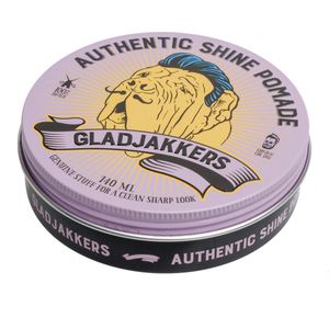 Gladjakkers Authentic Shine Pomade - 140ML - Waterbasis - Slick back