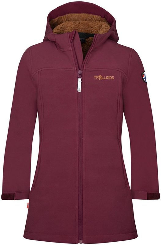 Trollkids - Kristiansand - Softshelljack - Rood - Kinderen