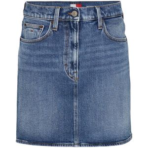 Tommy Jeans - Bi0134 - Mom Rok - Denim Medium - Vrouwen