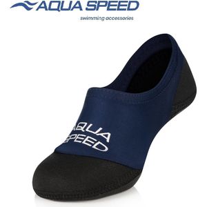 Aqua Speed Zwemsokken - Watersokken volwassenen - Navy/Zwart 36/37