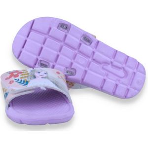 Frozen Meisjes Badslipper | Paars | Maat: 30
