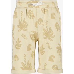 TwoDay jongens short met print beige - Maat 92