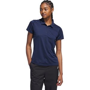 adidas Performance Solid Performance Poloshirt met Korte Mouwen - Dames - Blauw- S