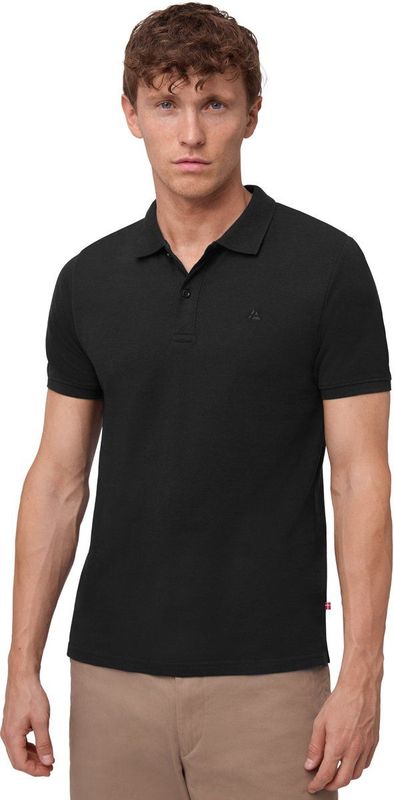DANISH ENDURANCE - Classic Fit Poloshirt - Zwart - Korte Mouw