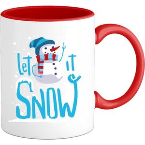 Let it snow - Mok - Rood