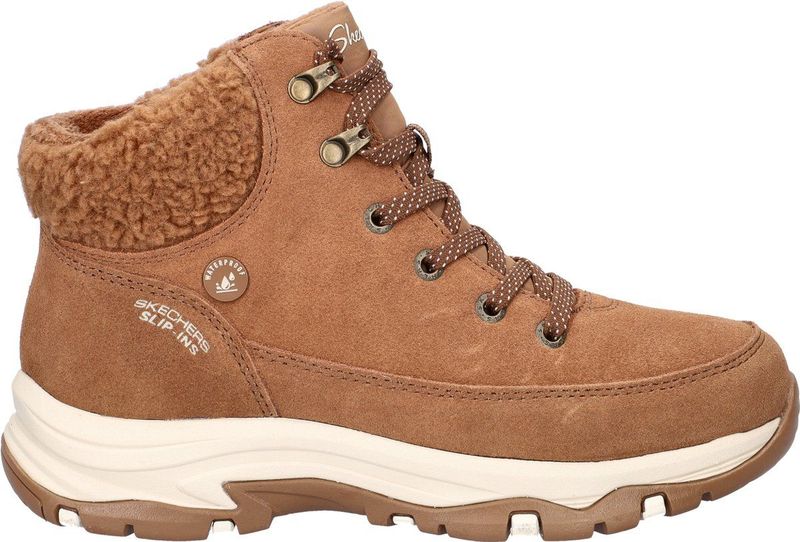 Skechers - Trego - Veterboot - Cognac - Dames