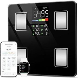 Weegschaal - Weegschaal Beste Koop - Analoog en Digitaal Design - Tijdloos en Betrouwbaar - Voor Dagelijks Gebruik