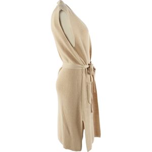 Max Mara - Wollen Gilet - Beige - Dames