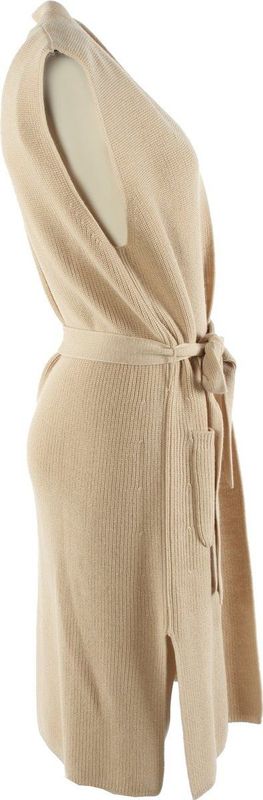Max Mara - Wollen Gilet - Beige - Dames