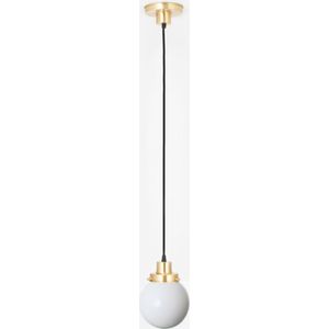Art Deco Trade - Hanglamp aan snoer Bol 15 20's Messing