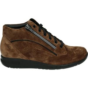 Durea 9683 H GO - Volwassenen VeterlaarzenHalf-hoge schoenen - Kleur: Cognac - Maat: 41