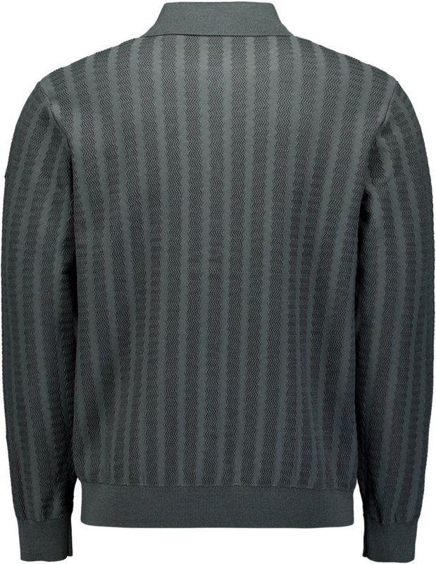 Vest met knoopsluiting en polokraag