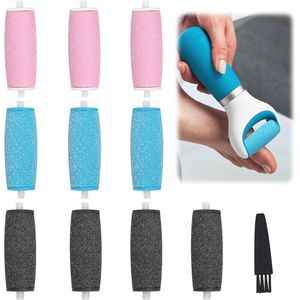 Eeltverwijderaar Set van 10 - Navullingen voor Elektrische Voetvijl - Pedicure Rollers