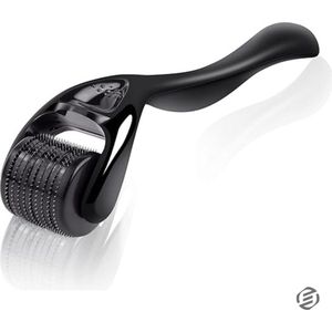 Equivera Baardroller - 1 mm - Dermaroller - Baardgroei Kit - Sinterklaas Cadeau - Kerstcadeau