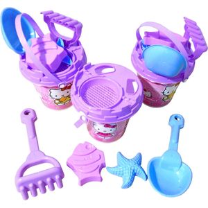 Zand speelgoed set met kinderfiguur lot van 3 stuks #1 - Verjaardagscadeau