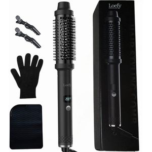 Loefy Thermal Brush - Keramische Warmteborstel - Krulborstel en stijlborstel - Hot Brush - Airstyler & Fohnborstel Alternatief – Krultang