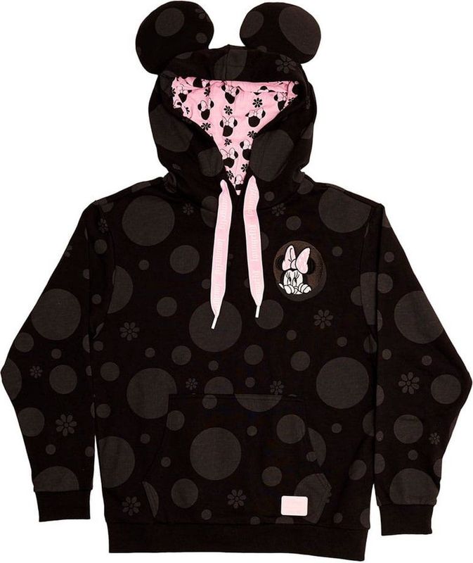 Loungefly - Disney Hoodie - Unisex - Minnie Rocks the Dots - Florals