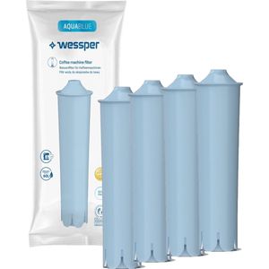 Wessper - waterfilter voor Jura koffiemachines - Claris blue - Filter 71311 - 7007 - 71312 impressa Micro Giga C F J Z - 4 stuks