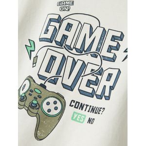 Name it t-shirt jongens - ecru - NMMkarletto