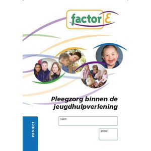 Factor-E Pleegzorg binnen de jeugdhulpverlening Project