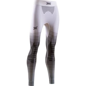 X-BIONIC Women's Invent FX Pants - Thermoregulatie, Performance Boost, 3D Bionic Sphere System, RETINA Ultra-High Resolution - Ideaal voor Wintersport & Outdoor - Wit/Grijs/Lichtgrijs, XL