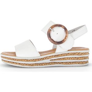 Gabor 550.2 Sandalen - Dames - Wit - Leer