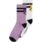 Pokémon - Set van 2 paar sokken - 39/42 - Gengar & Pikachu