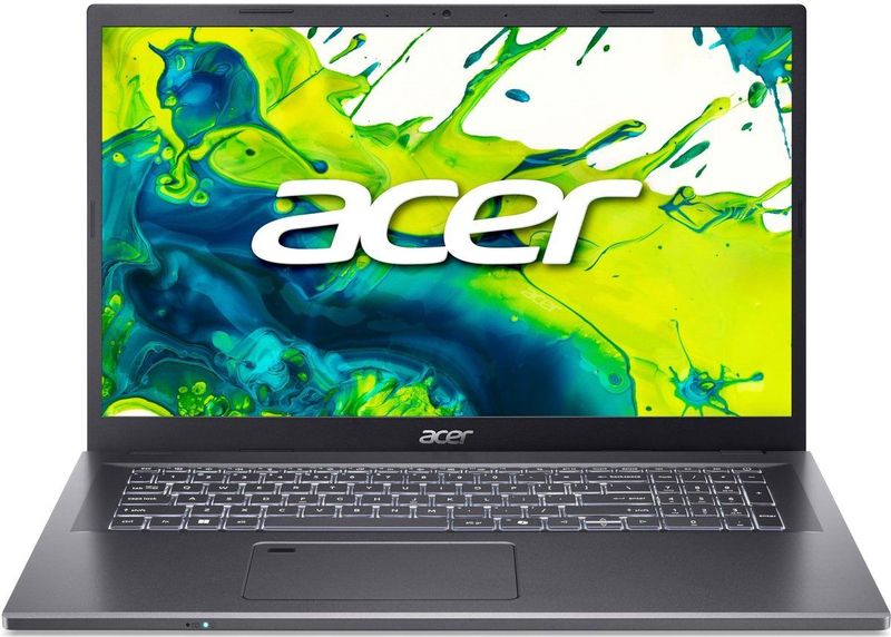 Acer Aspire 17 A17-51GM-73K7 Intel® Core™ i7 150U Laptop 43,9 cm (17.3"") Full HD 16 GB DDR4-SDRAM 1 TB SSD NVIDIA GeForce RTX 2050 Wi-Fi 6E (802.11ax) Windows 11 Home Duits Grijs