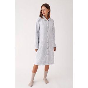 Promise - Badjas Zebra Grijs - maat XXL - Grijs