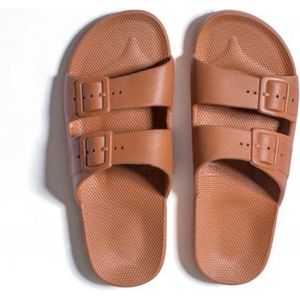 Freedom Moses - Basic Slippers - Oranje - Veganistisch Rubber