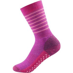 Devold Of Norway Multi Merino No-slip Lange Sokken Roze EU 19-21 Meisjes