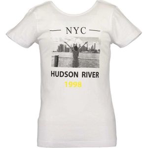 Blue Seven meiden t-shirt - wit - Maat 176