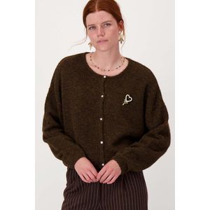 Zusss - Basic Vestje - Bruin