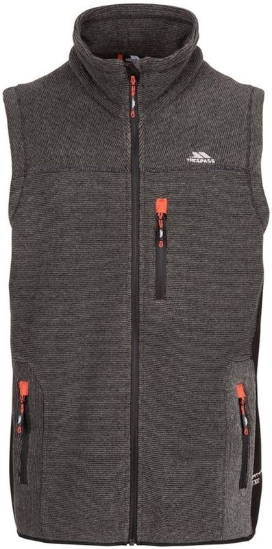 Trespass Weste Jynxless - Male Fleece Gilet At300 Black-L