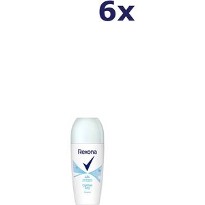6x Rexona Deo Roll-on - Cotton Dry 50 ml