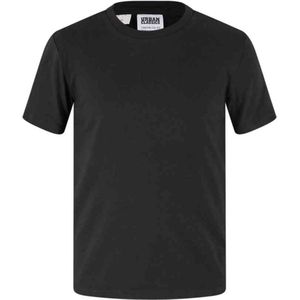 Urban Classics - Stretch Jersey Kinder T-shirt - Kids 110/116 - Zwart
