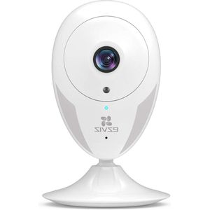 Spy Camera - Bewakingscamera - Spycam EZVIZ IP-camera wifi draadloos baby-/dierencamera 1080p FHD compatibel met Alexa 135° groothoek bewegingsdetectie bidirectionele audio 75 m nachtzicht