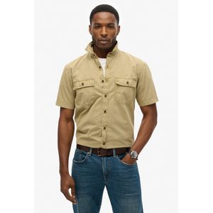 Superdry - Militaire Overhemd - Korte Mouwen - Casual Fit