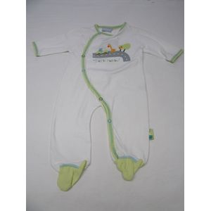 Wiplala , pyjama , unie ,wit , katoen , 9 maand 74