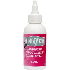 BrandNewCake® Airbrush Chocolade Kleurstof Roze 75ml - Eetbare Voedingskleurstof - Kleurstof voor Chocolade - Taartversiering