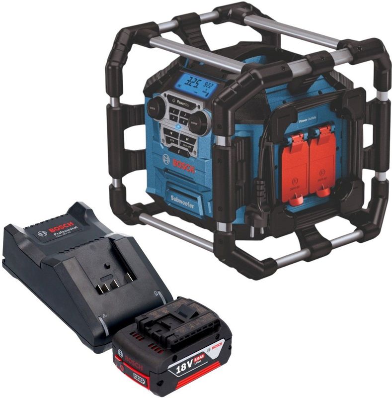 Bosch GPB 18V-5 C - Professionele Draadloze Radio - 18 V - Bluetooth - Solo