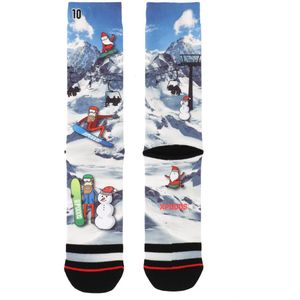 XPOOOS - Snowy Heren Sokken - 1-Pack - Maat 39-42