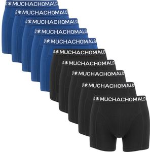 Muchachomalo 10P boxers zwart & blauw - S