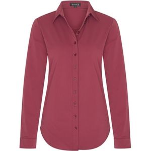 Travel Blouse Uni 60840 Burgundy