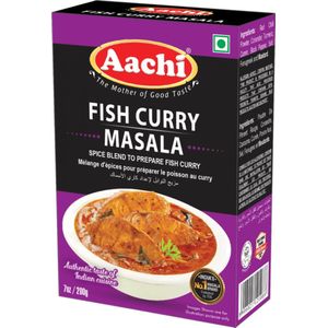 Aachi - Vis Curry Kruidenmix - Fish Curry Masala - 3x 200 g